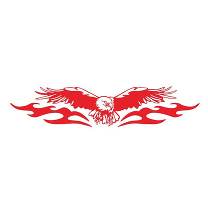 Lykx Eagle Fire Totems Sticker Fashion Sports Racing Stripes