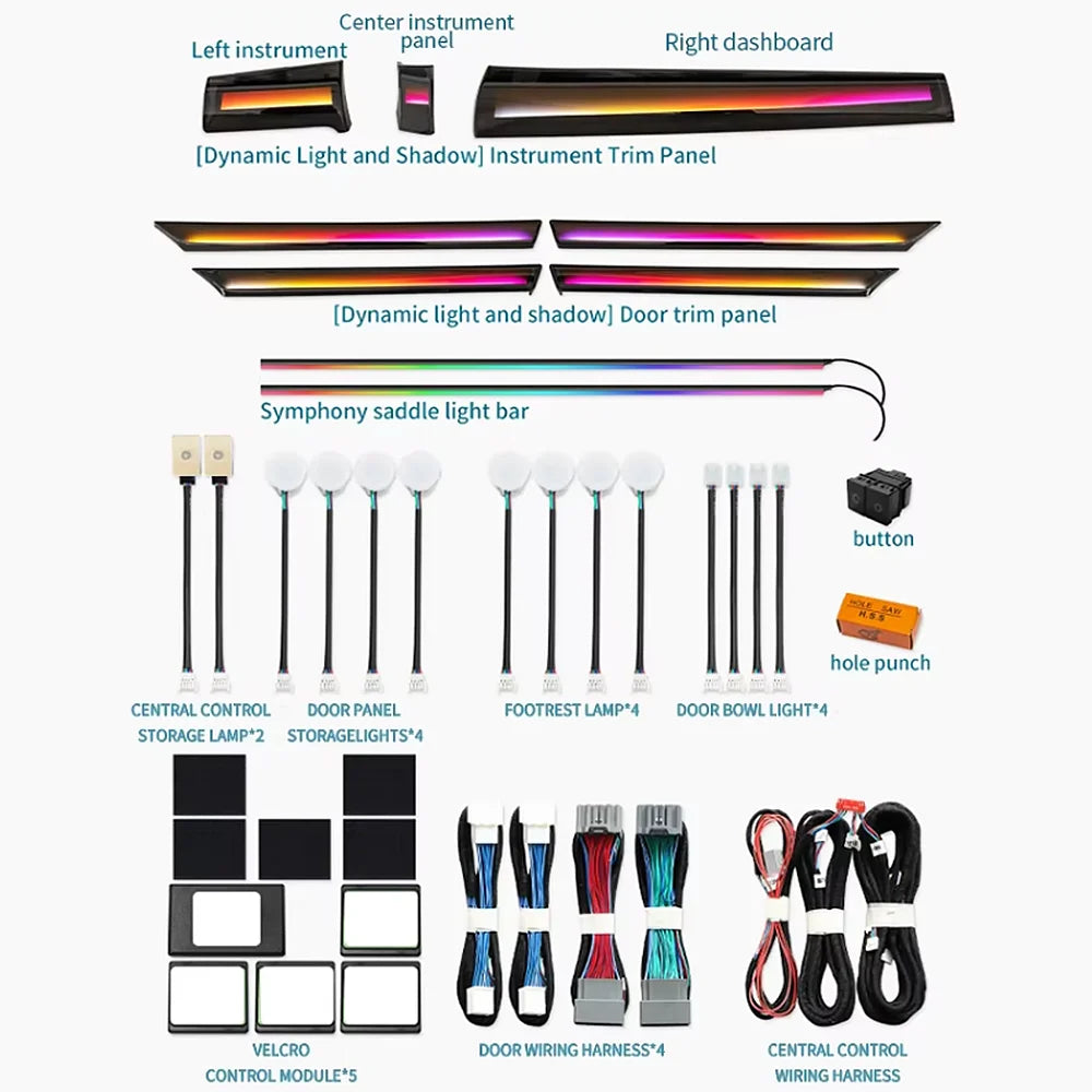 For Honda Civic 2016-2021 Symphony Interior Lighting