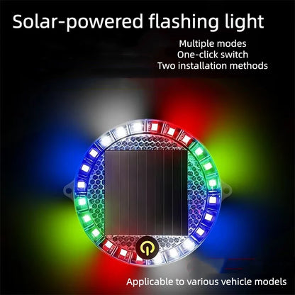 Waterproof Wireless Solar Powered Warning Strobe Safety Truck