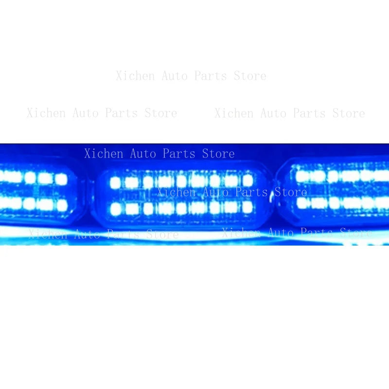 Blue Grille 1-to-4 Upgrade Beads Fit off-road Cars Pickup