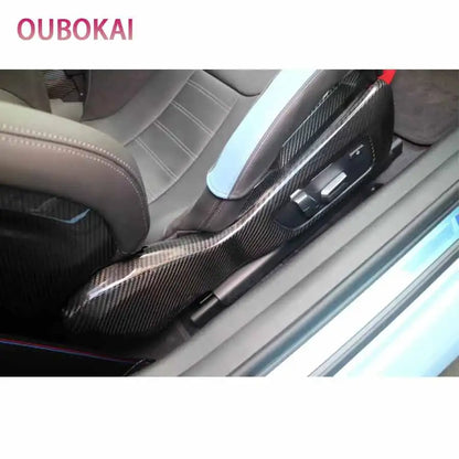 For BMW M2 G87 M3 G80 M4 G82 Carbon Fiber SEAT Side Panel Sports