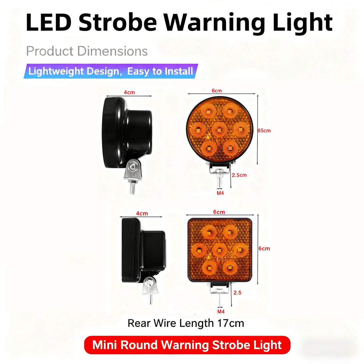 9v-80v Work Brightness Neon Night Lighting Cars Truck off-road