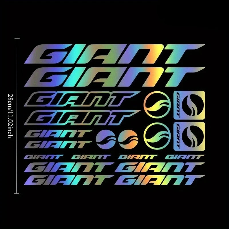 For Kit Giant Adhesive Bike Flat Sticker Stickers Mtb Bdc Bicycle