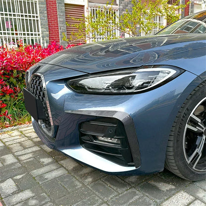For BMW G22 G23 Front Bumper Lip Splitter Fog Grille Trim Cover