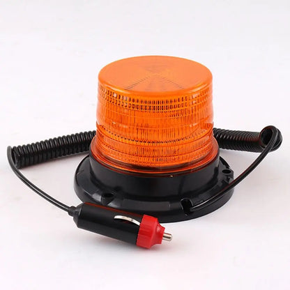 12V Emergency Magnetic Mount 24 Strobe Warning Flash Burst