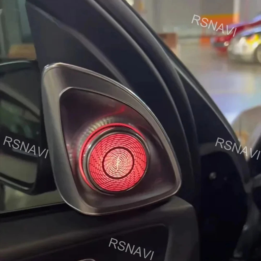 4D Rotating Tweeter Speakers Ambient Lighting Compatible