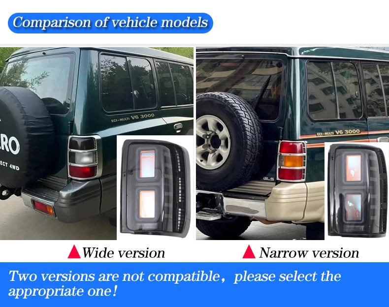 For Pajero V33 V43 V55 1991-1999 Rear Lamps Montero Part Other