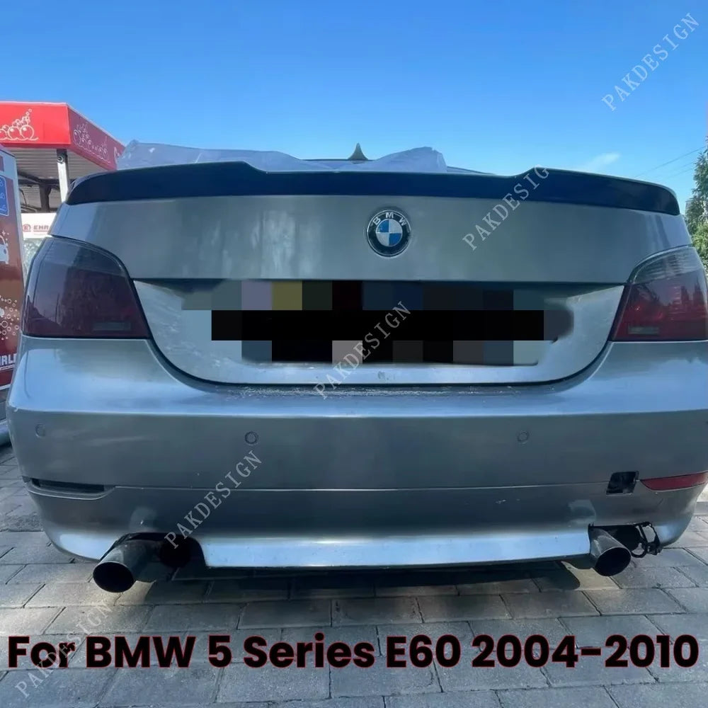 For BMW E60 520I 530I 535I M4 Rear Spoiler Cap Roof Lip Wing