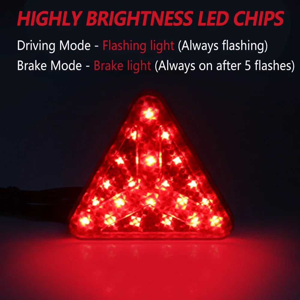 F1 Brake Pilot Sporty Rear Tail Flash Warning Reverse