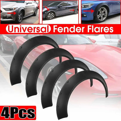For Fender Flares Wheel Arches 4X Flexible Wide BMW F32 F33 F36
