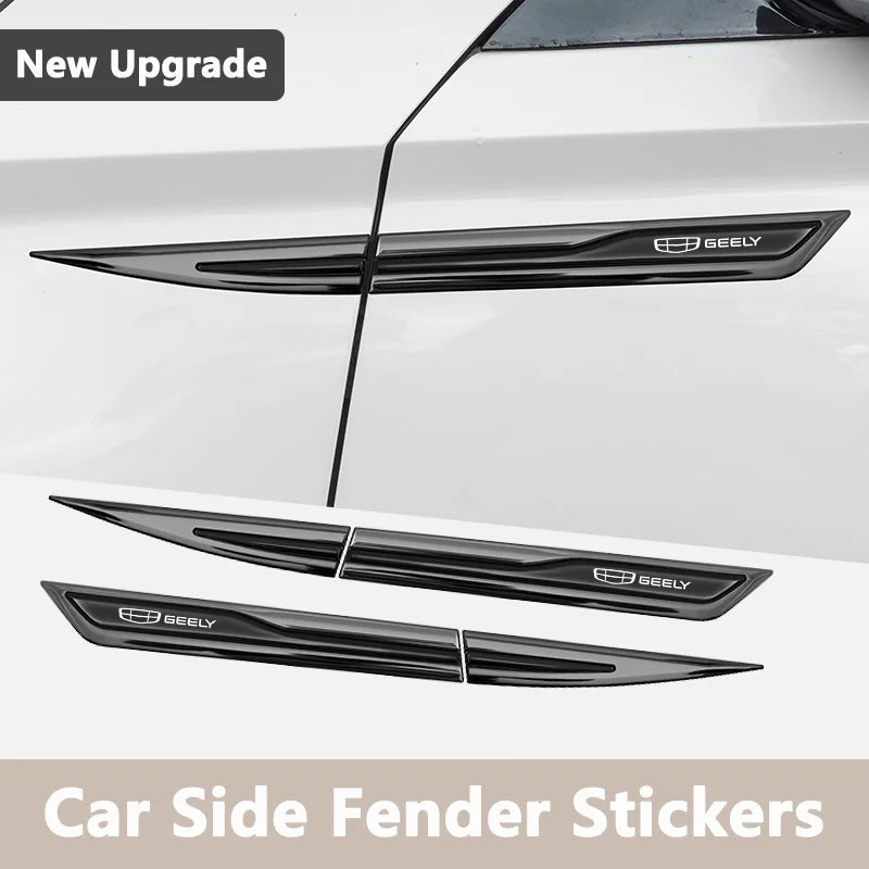 For Geely Coolray MK1 Azkarra Atlas Door Fender Side Blade Badge