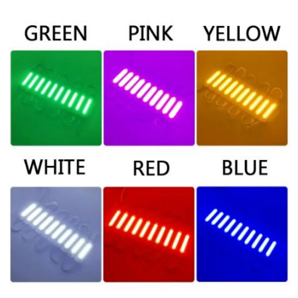 10PCS 12V 24V Trucks Side Marker Indicator Cob Super