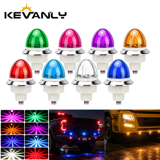 1PCS MINI Watermelon Clearance 12-24v Truck Trailer Caravan Bus