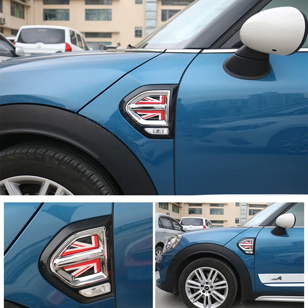 For MINI Cooper F60 Countryman Accessories 4PCS Set Union Jack