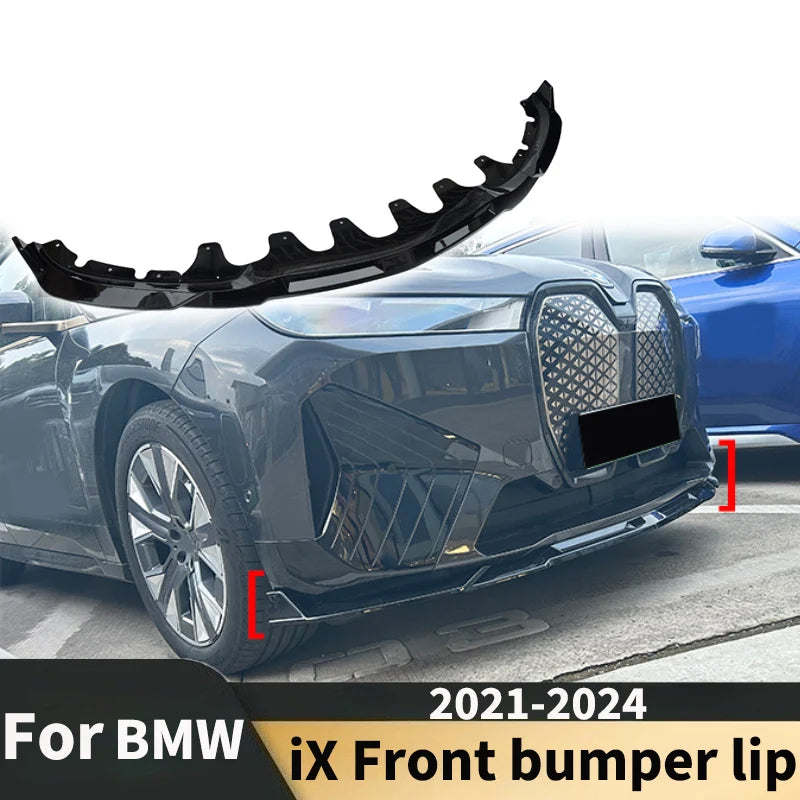For 2021-2024 BMW Ix Mp Style Front Bumper Diffuser Spoiler