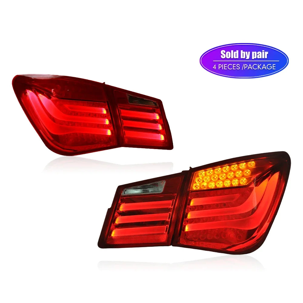 For Chevrolet Cruze 10-14 Drl Reverse Pair Tail Brake Turning