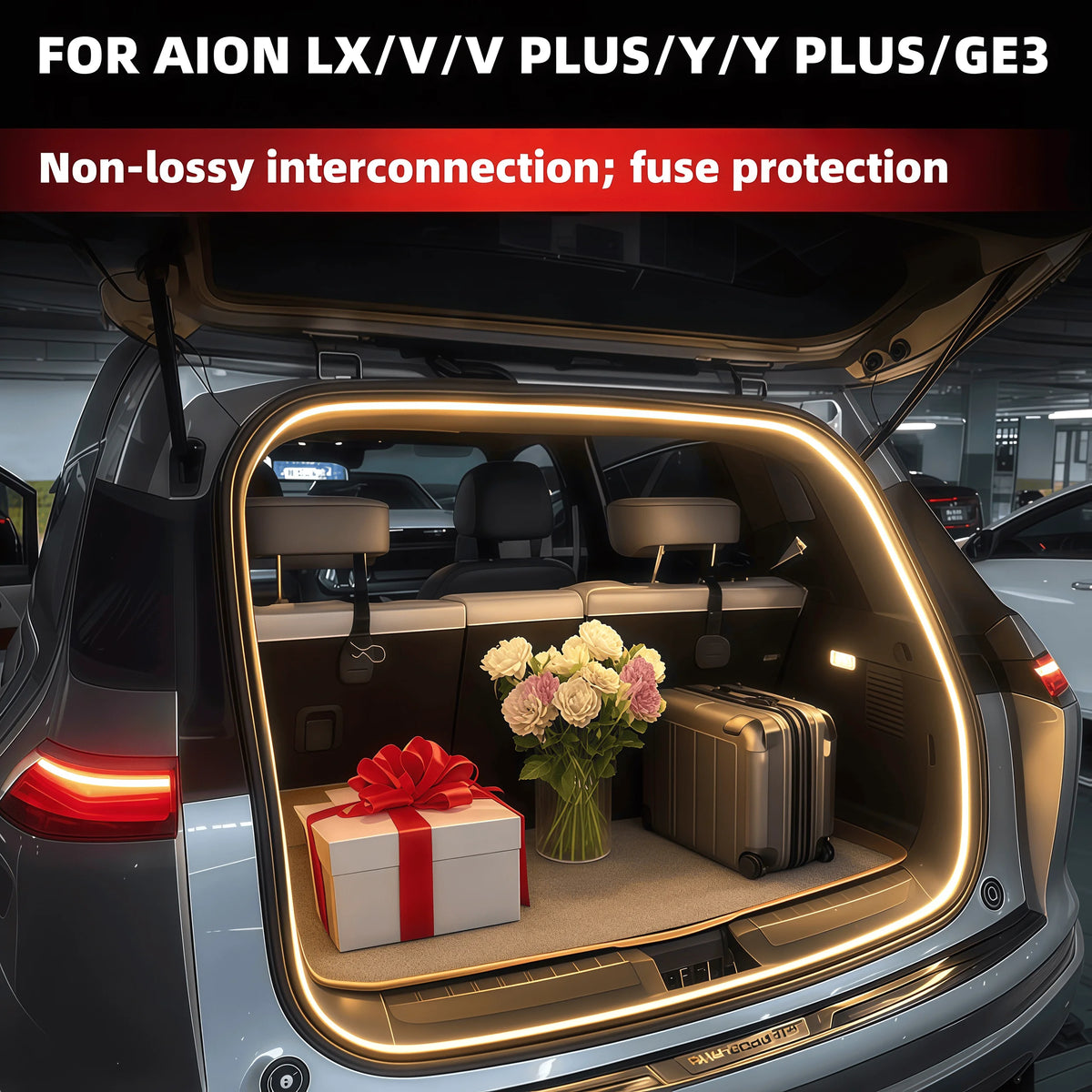 For Aion Lx V V Plus Y GE3 Brightness Trunk Lighting Ambient