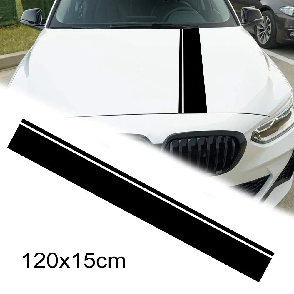 For VW Tesla Skoda Volvo Suzuki Hood Bonnet Sticker Graphics