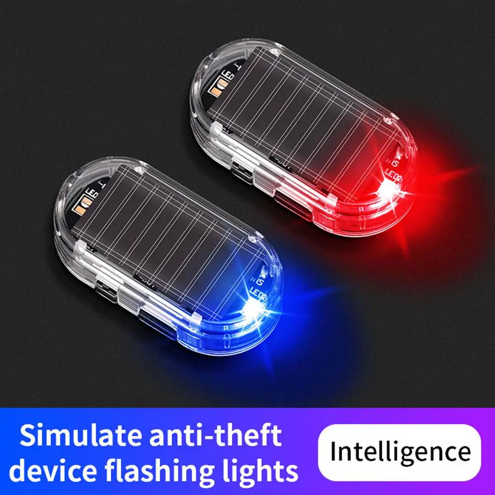 solar-powered anti-theft Warning Simulate Wireless Charging