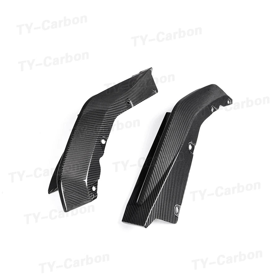 For BMW G80 G81 M3 G82 Dry Carbon Rear Diffuser Lip Splitters