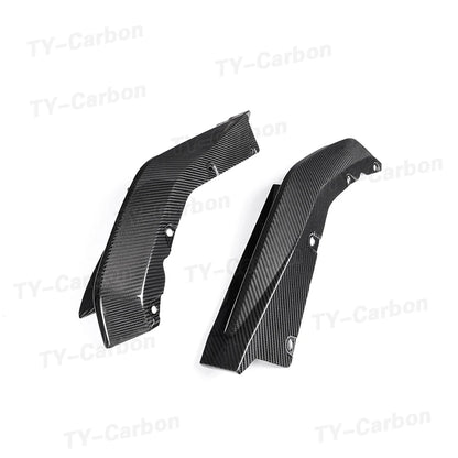 For BMW G80 G81 M3 G82 Dry Carbon Rear Diffuser Lip Splitters