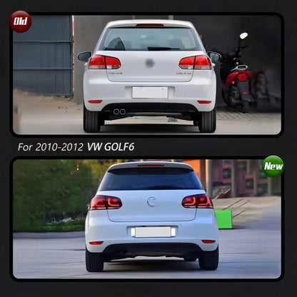 For Golf 6 Tail Light Assembly 2010-2012 Modified Flowing