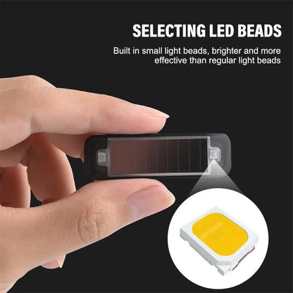 MINI Solar Power Warning Night Security Simulated Alarm Wireless