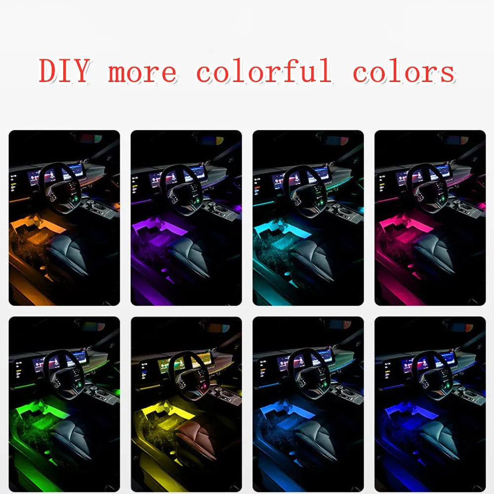 For Replacement Accessories LED Strip Ambient RGB Color Interior