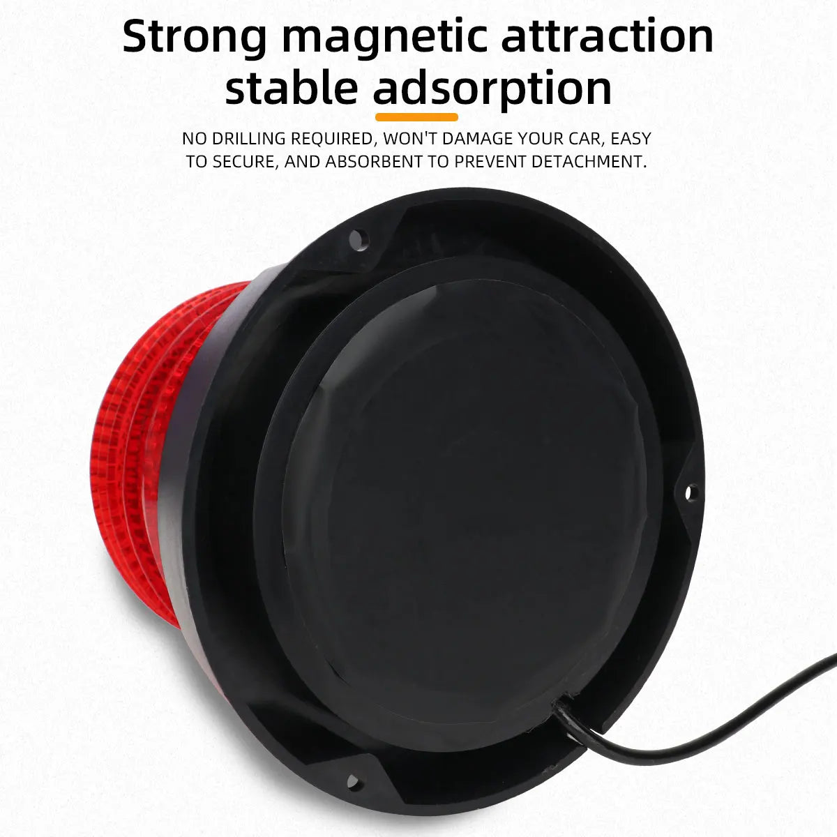 For Security Auto 9-36V Truck Roof Warning Emergency Strobe