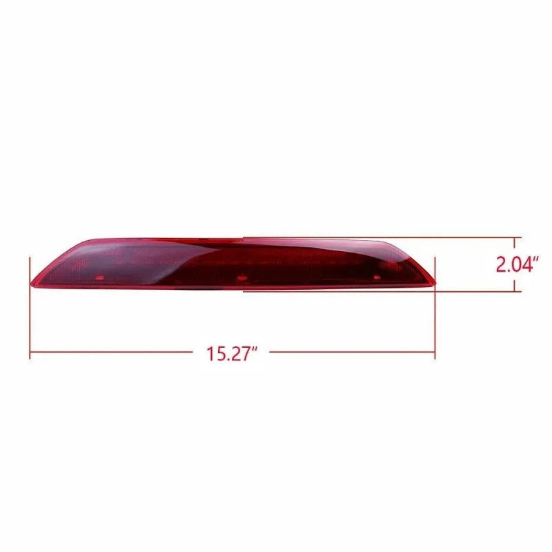 For Ford Transit MK8 Tourneo Custom 1PC Red Level 3RD Brake Stop