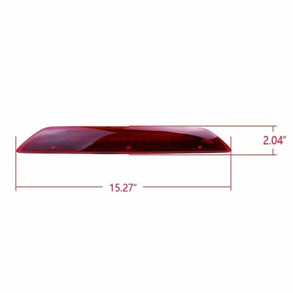 For Ford Transit MK8 Tourneo Custom 1PC Red Level 3RD Brake Stop