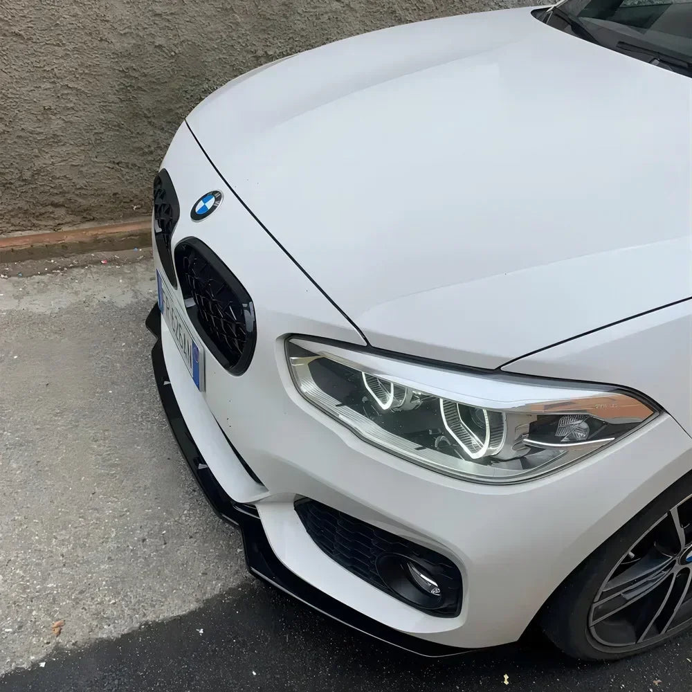 For BMW F20 F21 Lci Maxton Front Bumper Lip Splitter Spoiler