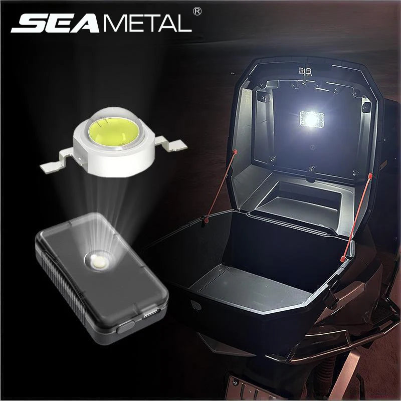 Seametal 2PCS Bead Brightness Motorcycle Locomotive Box Sensor