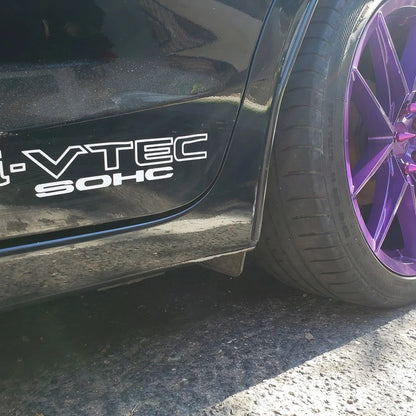 Pack i-vtec Sohc Sport Racing Decals Side Door Vinyl