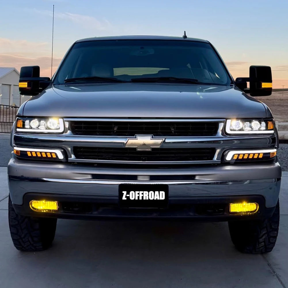 For Chevrolet Chevy Silverado 1500 2500 Dot Headlamp 3500 Hd