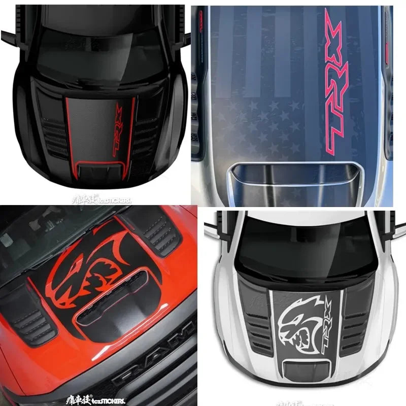 For Dodge Ram Trx 2023+ Sticker Truck Modification Fashionable