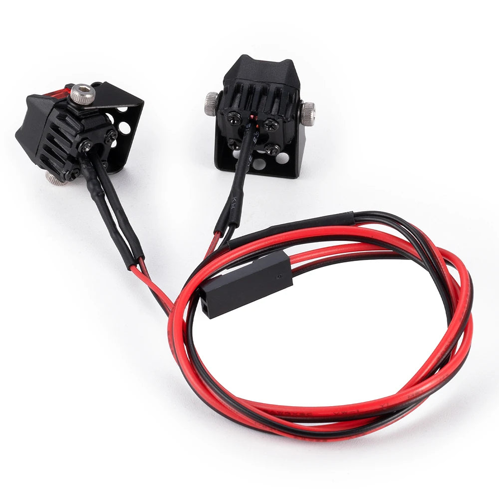 For Axial SCX10 TRX4 1 10 Yeahrun 12 18MM Headlights Taillight