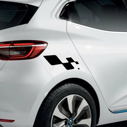 For Renault Cilo BMW Audi Jeep 2PCS Door Side Stickers Fashion