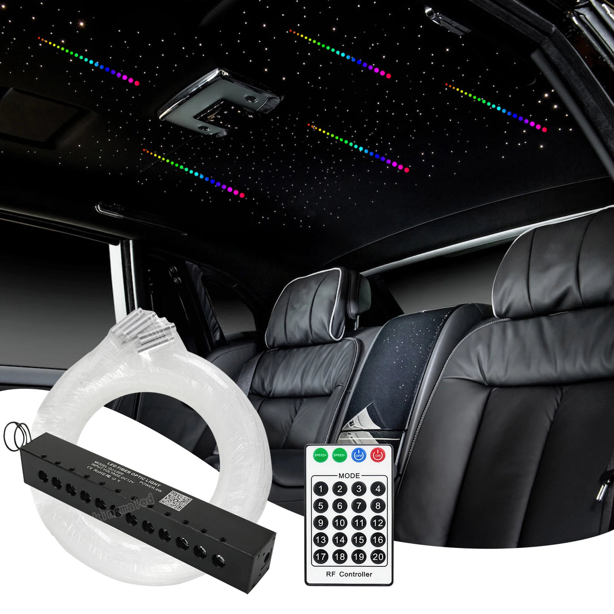 9W 12 Holes Rgbw Meteor Starry Sky Bluetooth APP