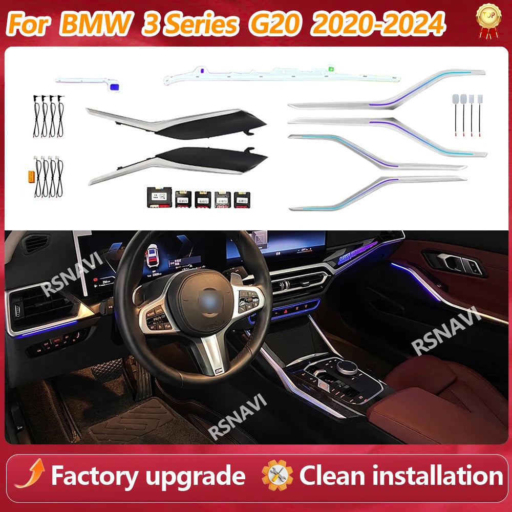 For BMW 3 Series G20 BMW Colors Oem Design Symphony Ambient