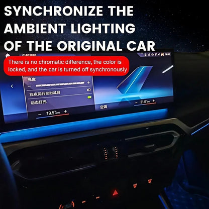 For BMW 2 3 4 7 RGB Instrument Ambient Lighting Series X3 X4 X5