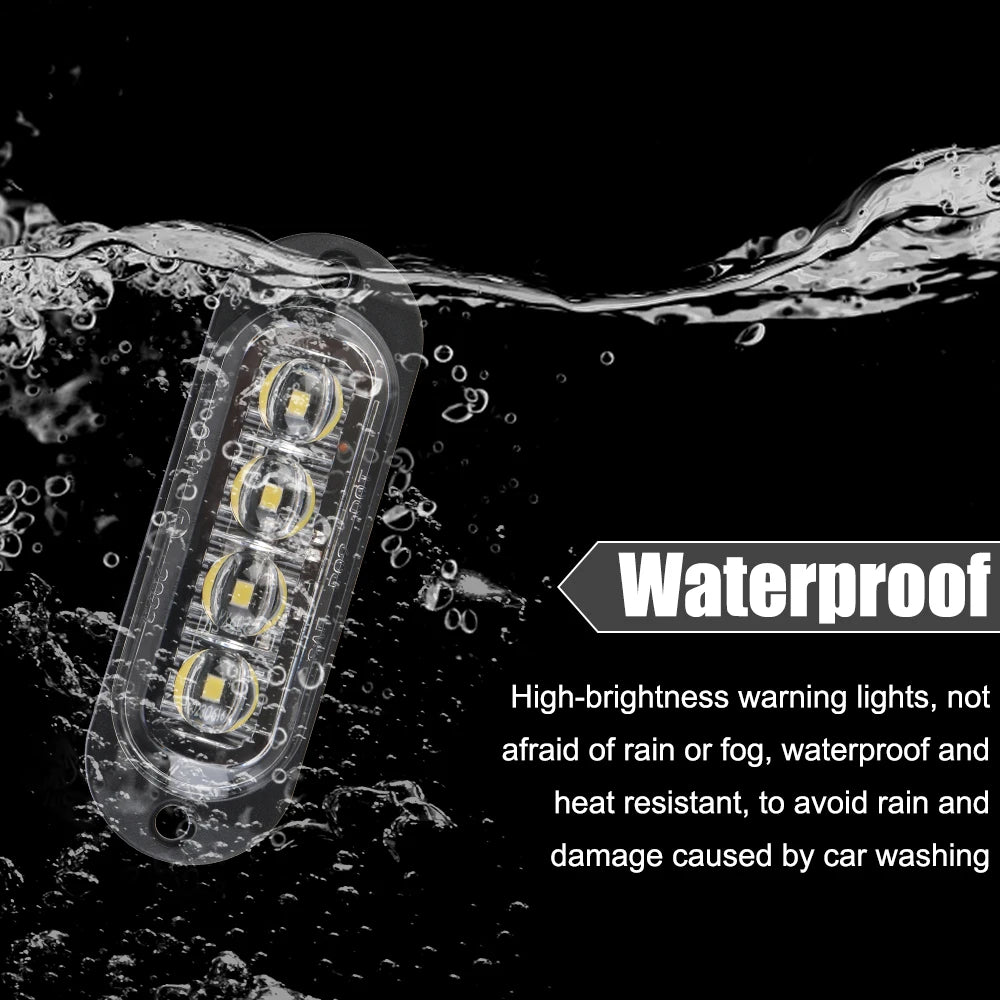 24V 12V Drl Side Signal Day Running Indicator Waterproof
