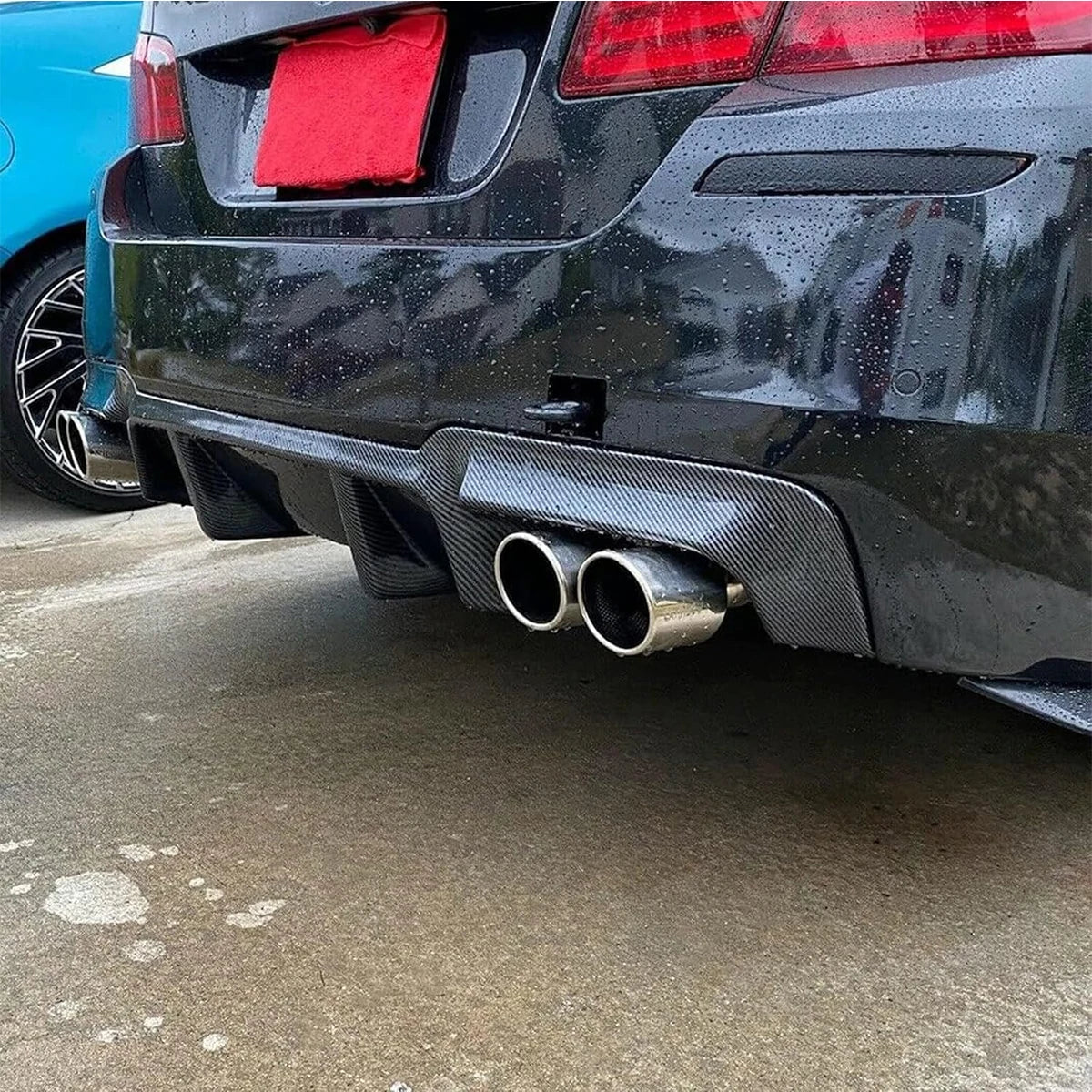 For BMW F10 5 Series M-Sport M5 2011-2016 Rear Bumper Lip