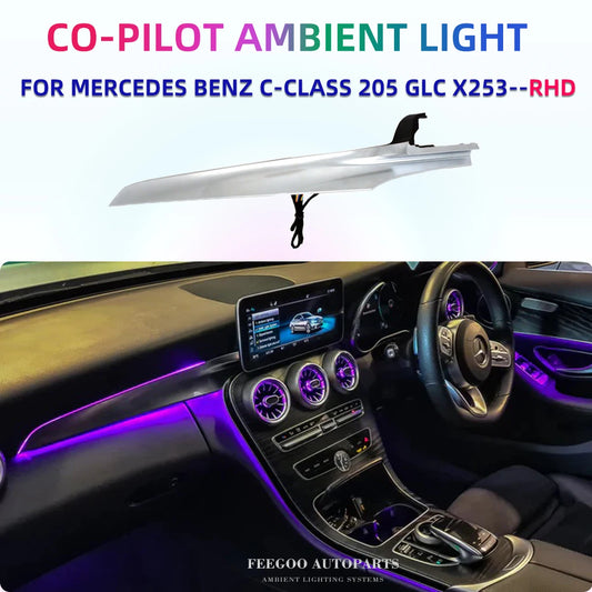 For Mercedes C-CLASS W205 Glc X253 Passenger Dashboard Colors