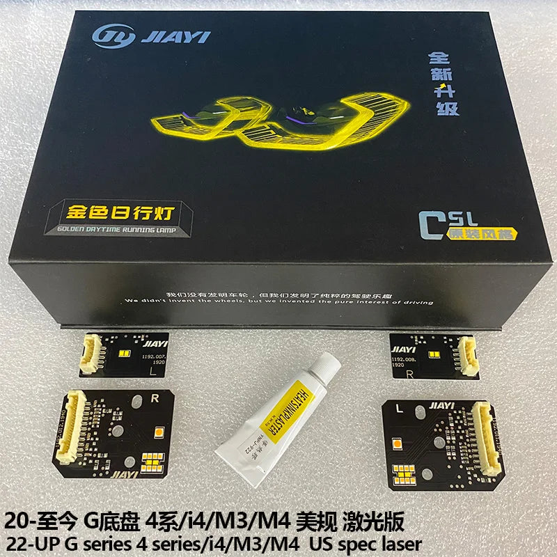 For BMW G22 G80 M3 G82 Jiayi M4 Csl Series Drl Rgbw Multicolor