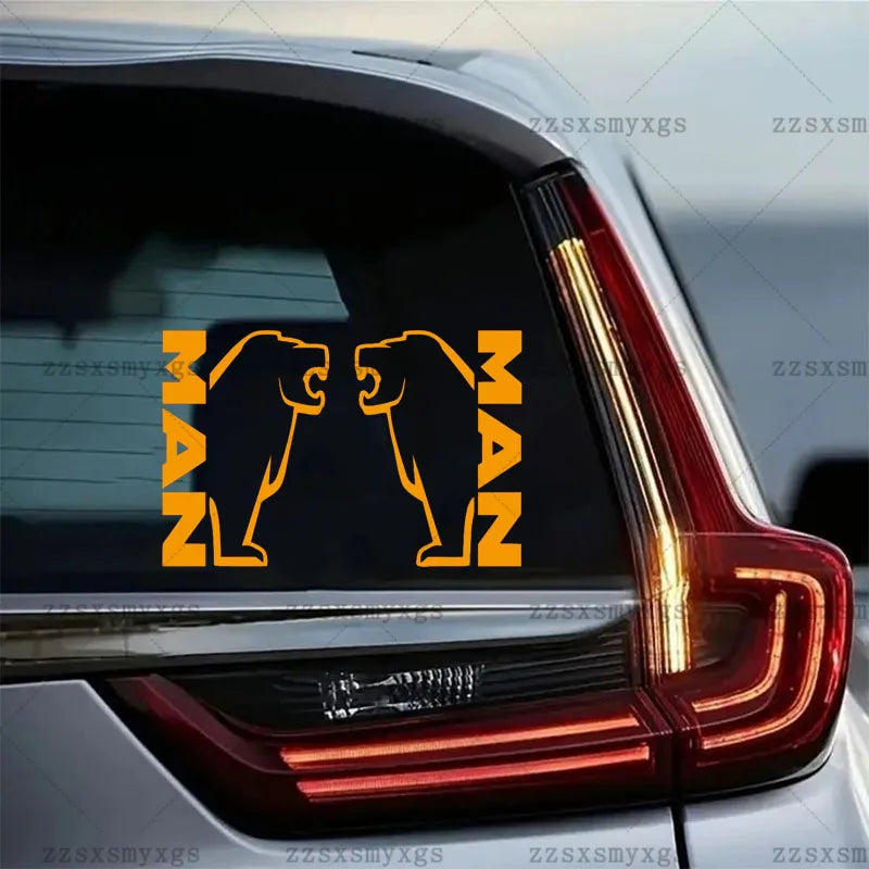 For Man Design Lion Used Truck Fit Body Bumper Windshield Trunk