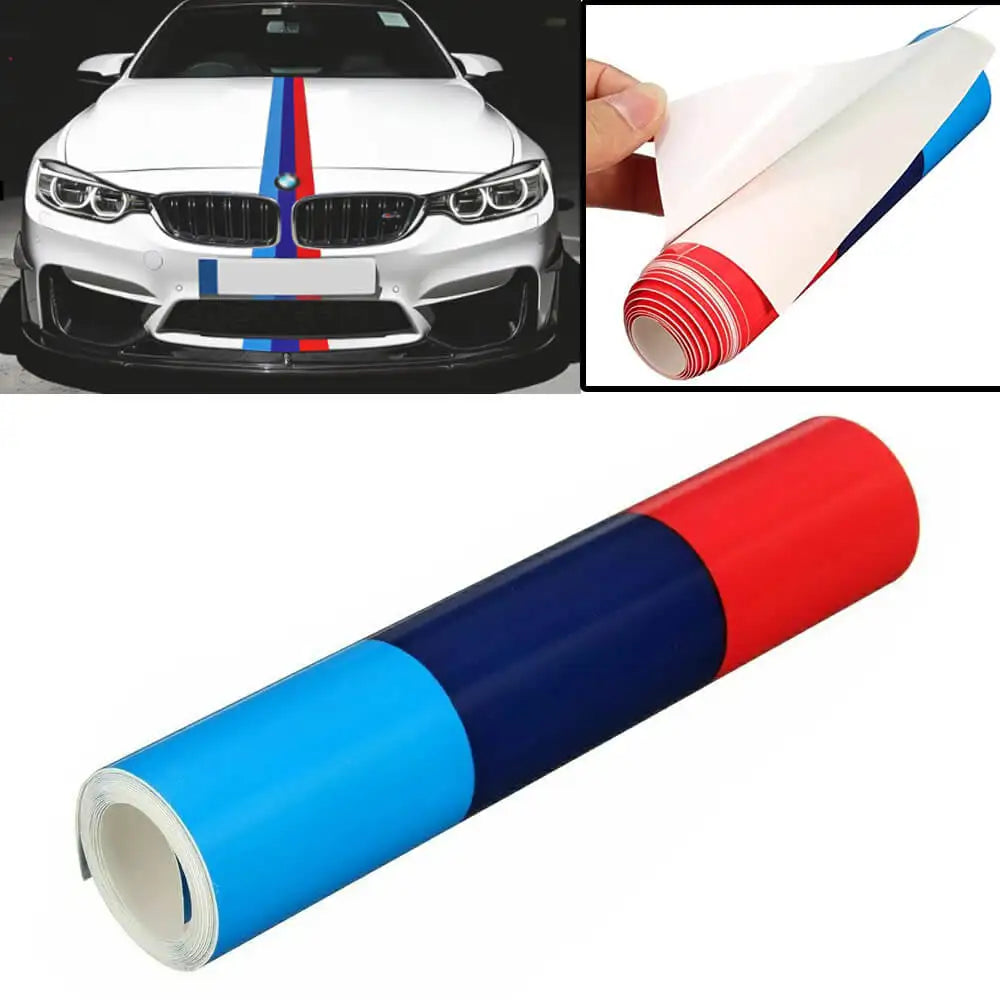 For BMW Hoods,Grilles,Bumpers,Mirrors Lens Racing Vinyl Sticker