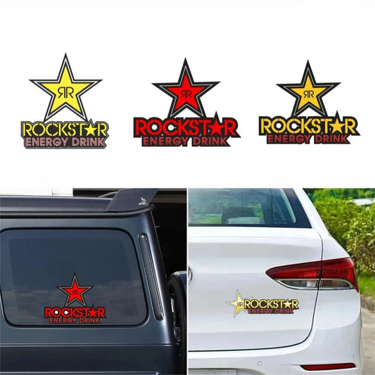 Rockstar Stickers Waterproof Vinyl Decals Body Windows Scratch