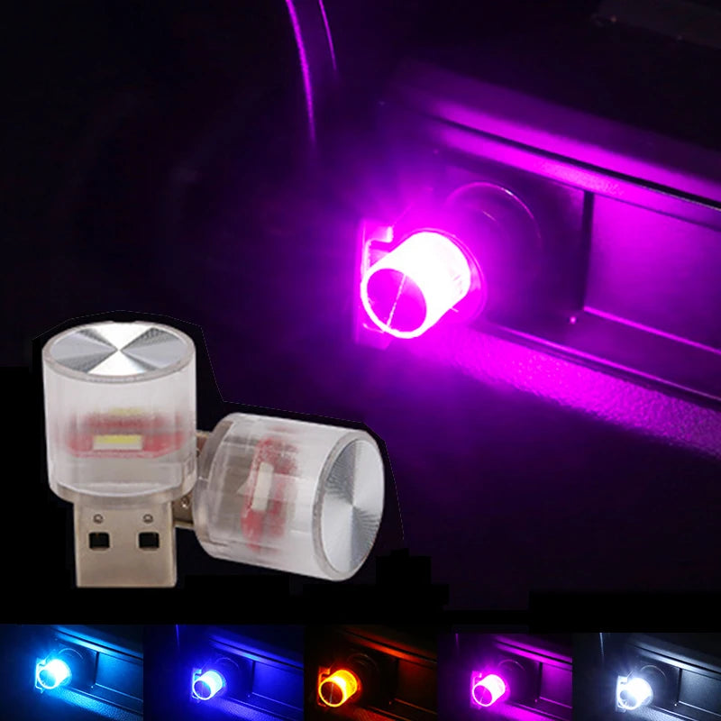 MINI USB Ambient Colorful Flash Portable Atmosphere Party