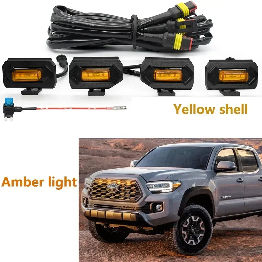 For Toyota Tacoma 2020 2021 IN1 Grille Front Daytime Running